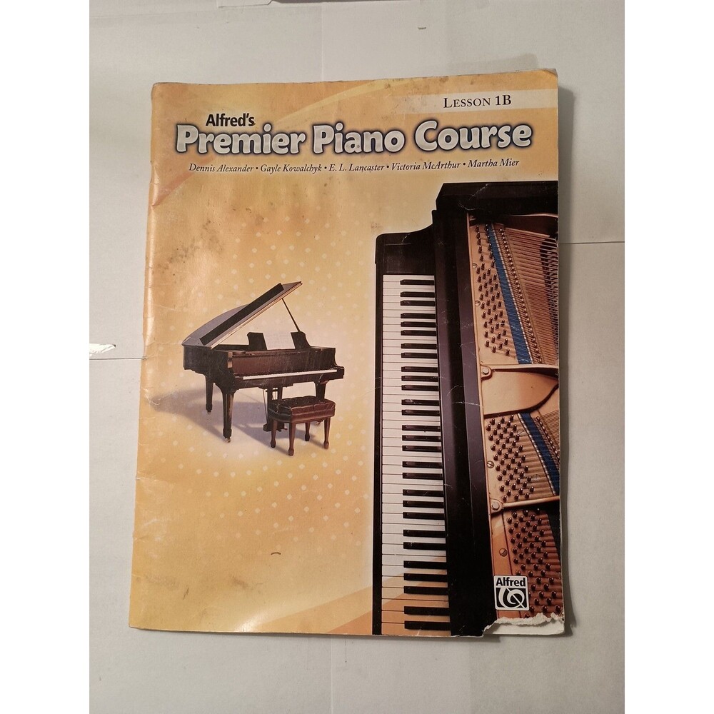 Alfred's Premier Piano Course Lesson 1B Performance - Premier Performer - As is.
